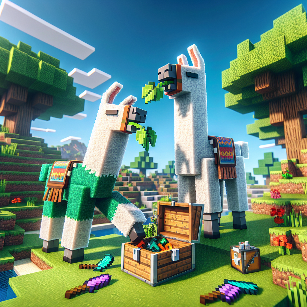 Unlocking the Secrets of Minecraft Llamas: A Guide to Taming and Using These Unique Creatures